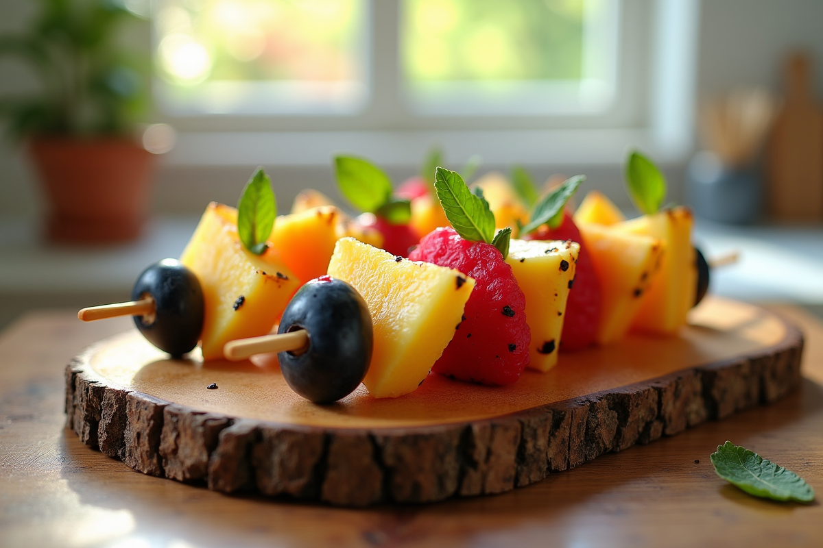 fruits colorés