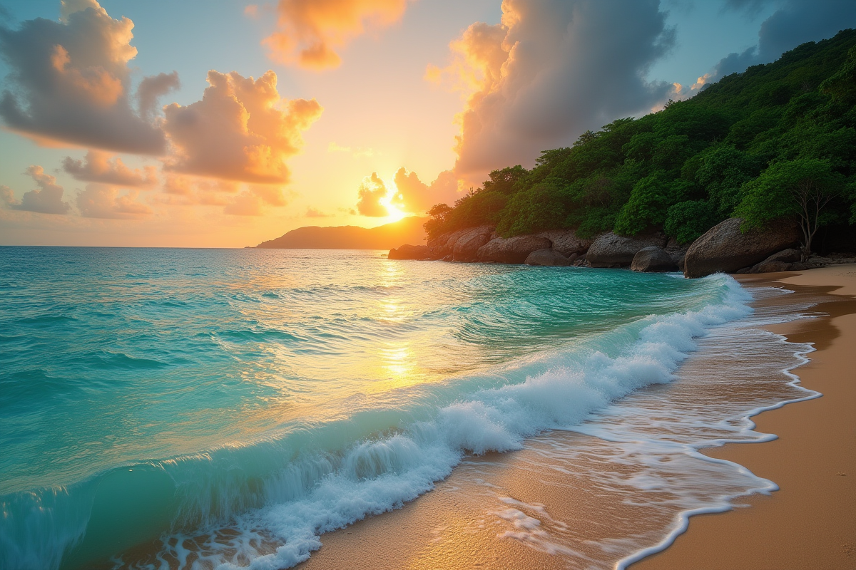 plage guadeloupe